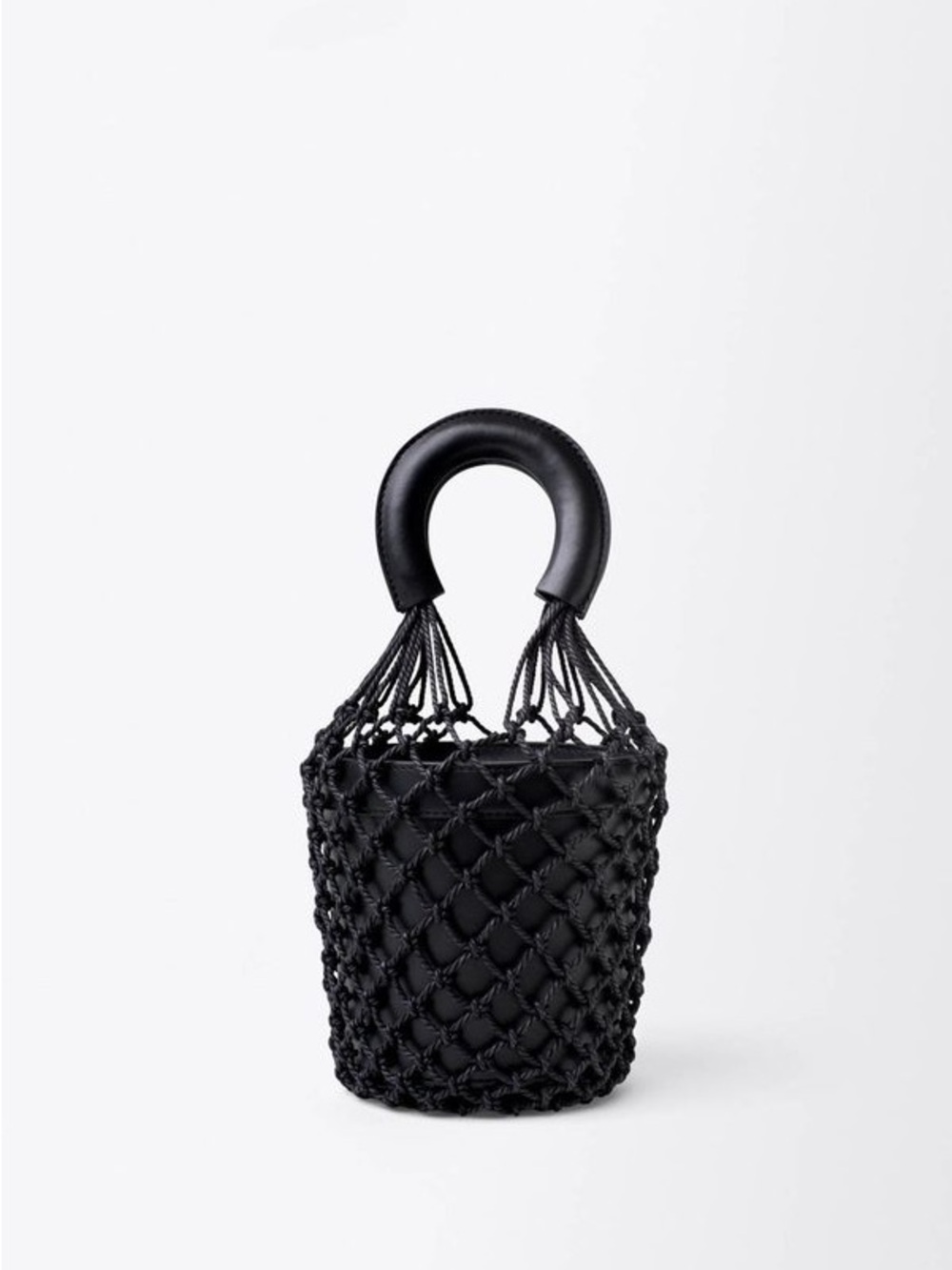Staud Black Moreau Bag